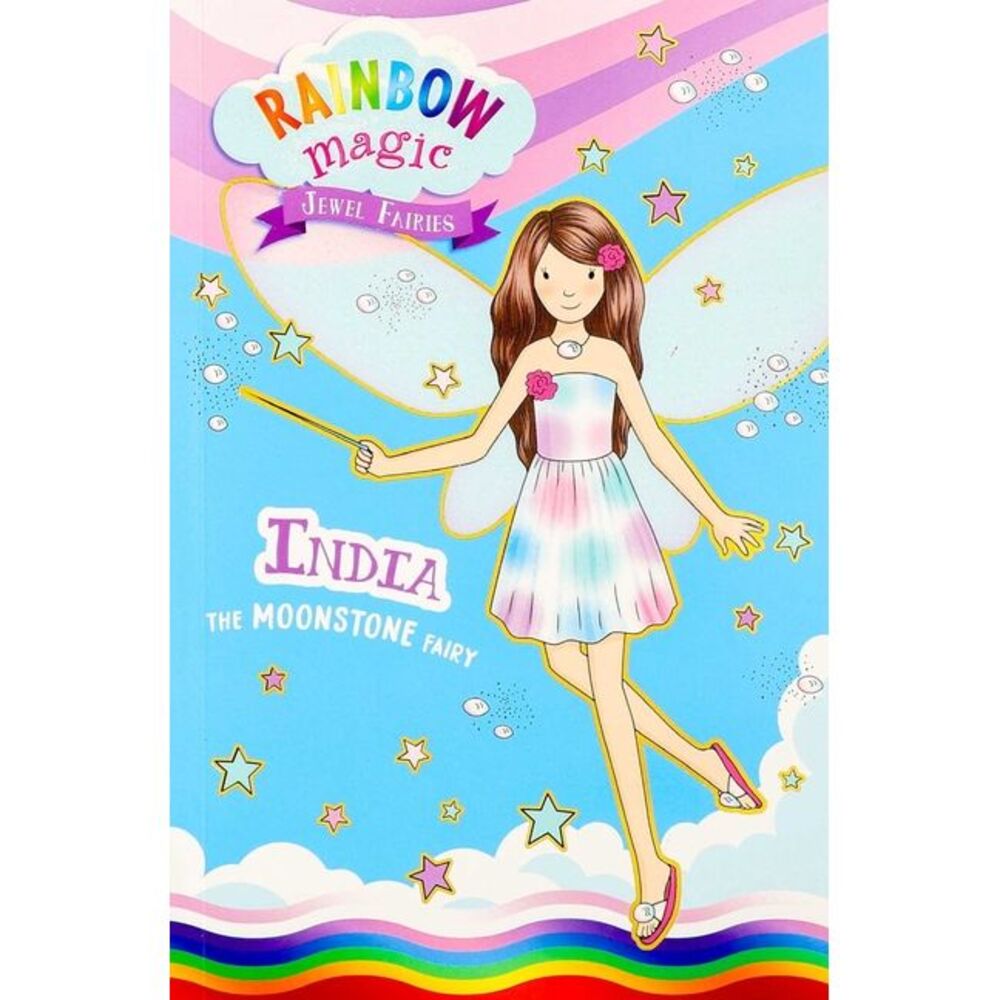 Rainbow Magic Jewel Fairies #1: India the Moonstone Fairy -- Daisy Meadows